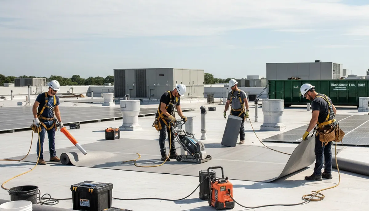 Kansas City, MO commercial roofing installation for durable, weather-ready business protection
