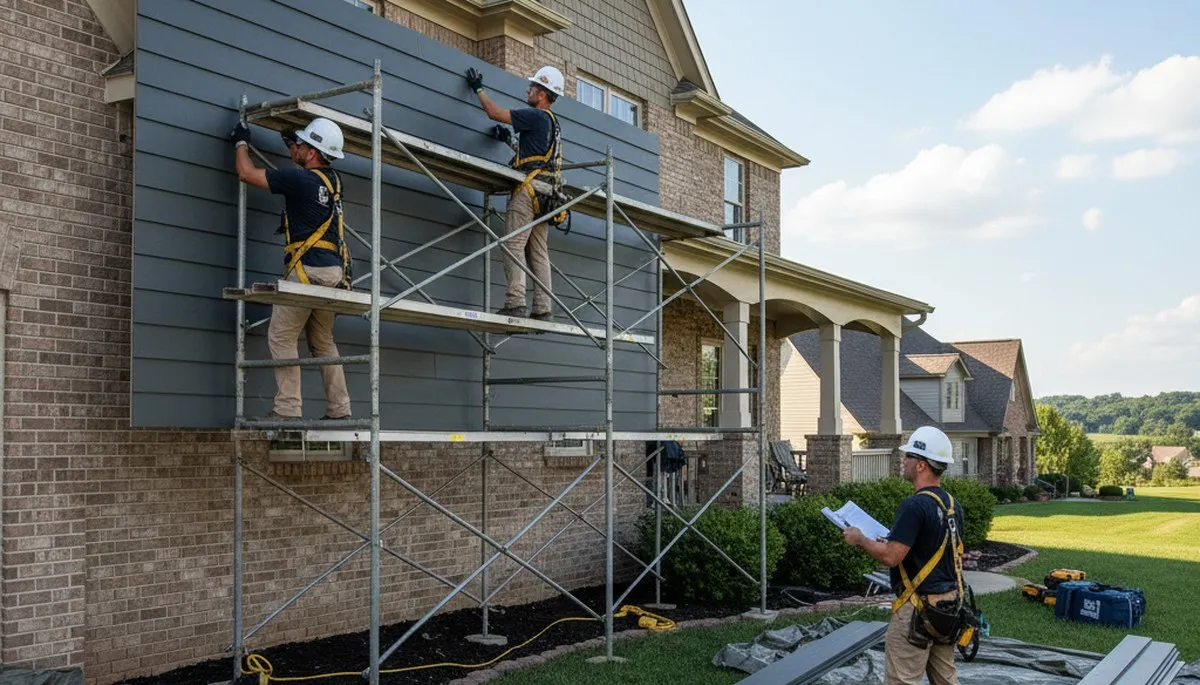 Kansas City, MO vinyl siding contractor for home exterior installation and replacement