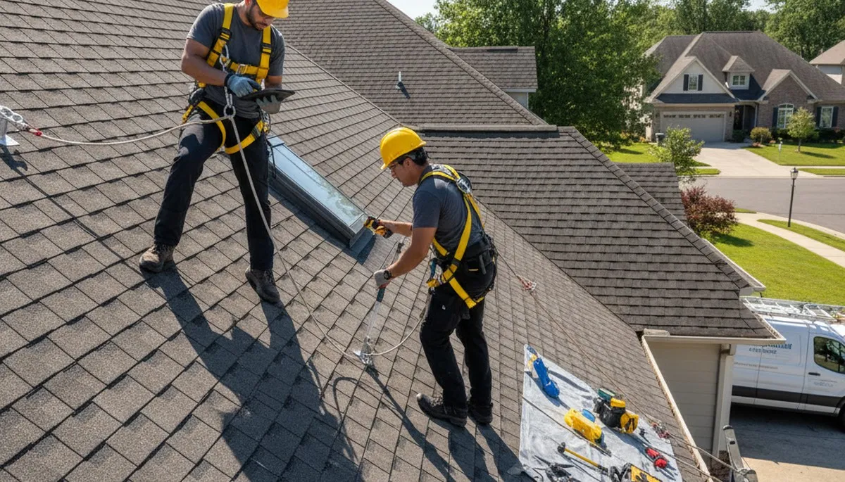 Kansas City, MO siding and roof inspection by FX Remodeling & Exteriors for home damage assessment