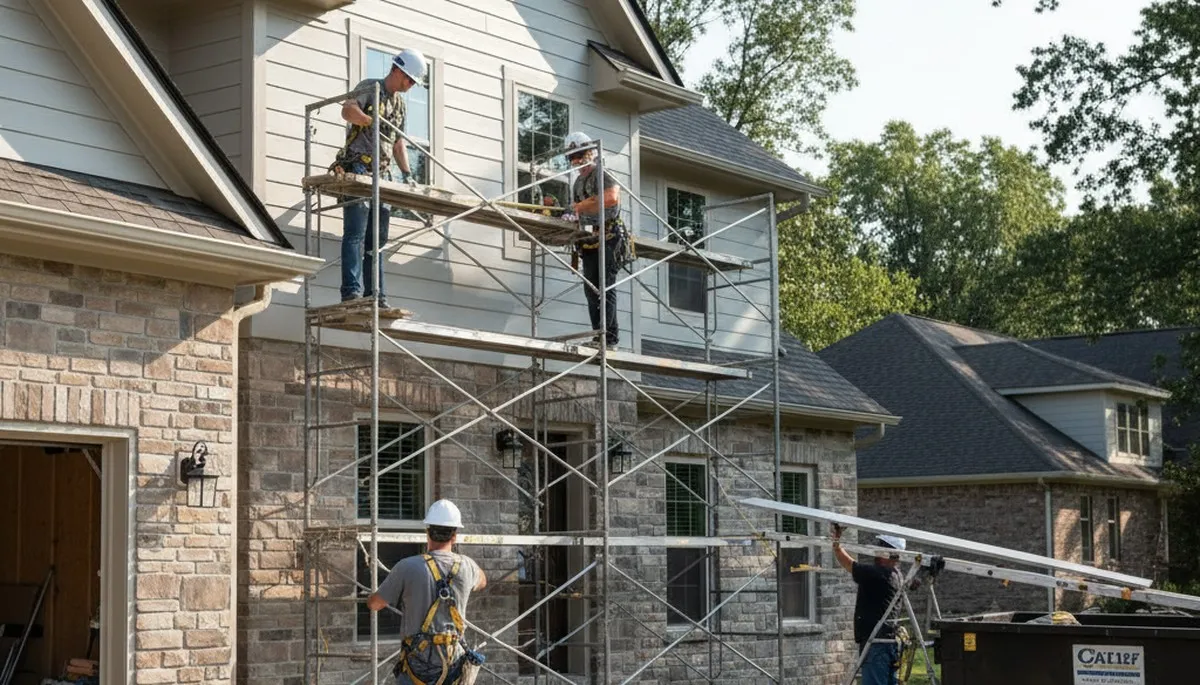 Kansas City, MO siding installation by a professional vinyl siding contractor